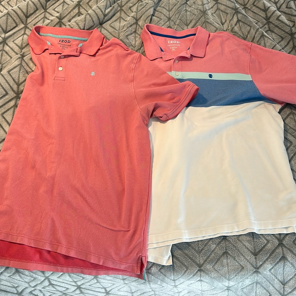 2 IZOD polos